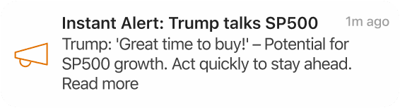 Email alert example