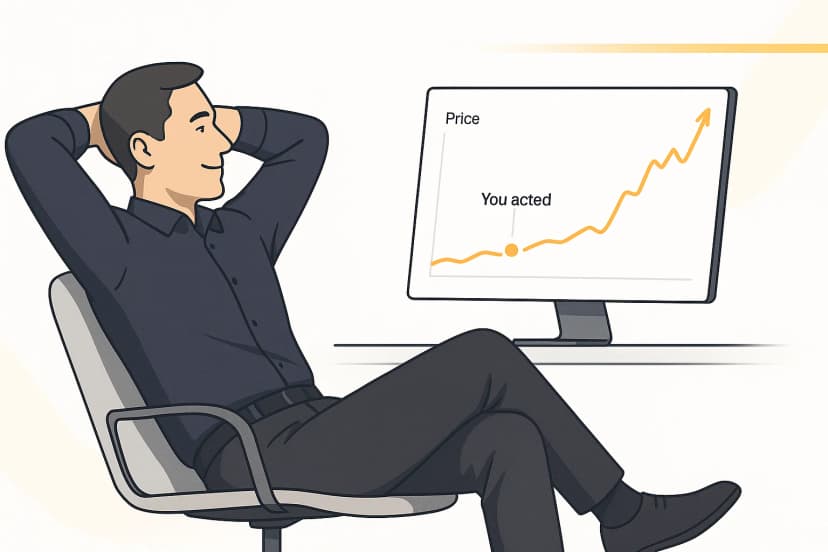 Market reaction timeline